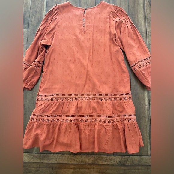 Anthropology BOHO embroidered midi dress small - Picture 4 of 5